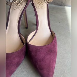 Vince camuto suede heel 8.5